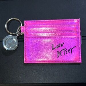 Betsey Johnson Luv Betsey card wallet NWOT